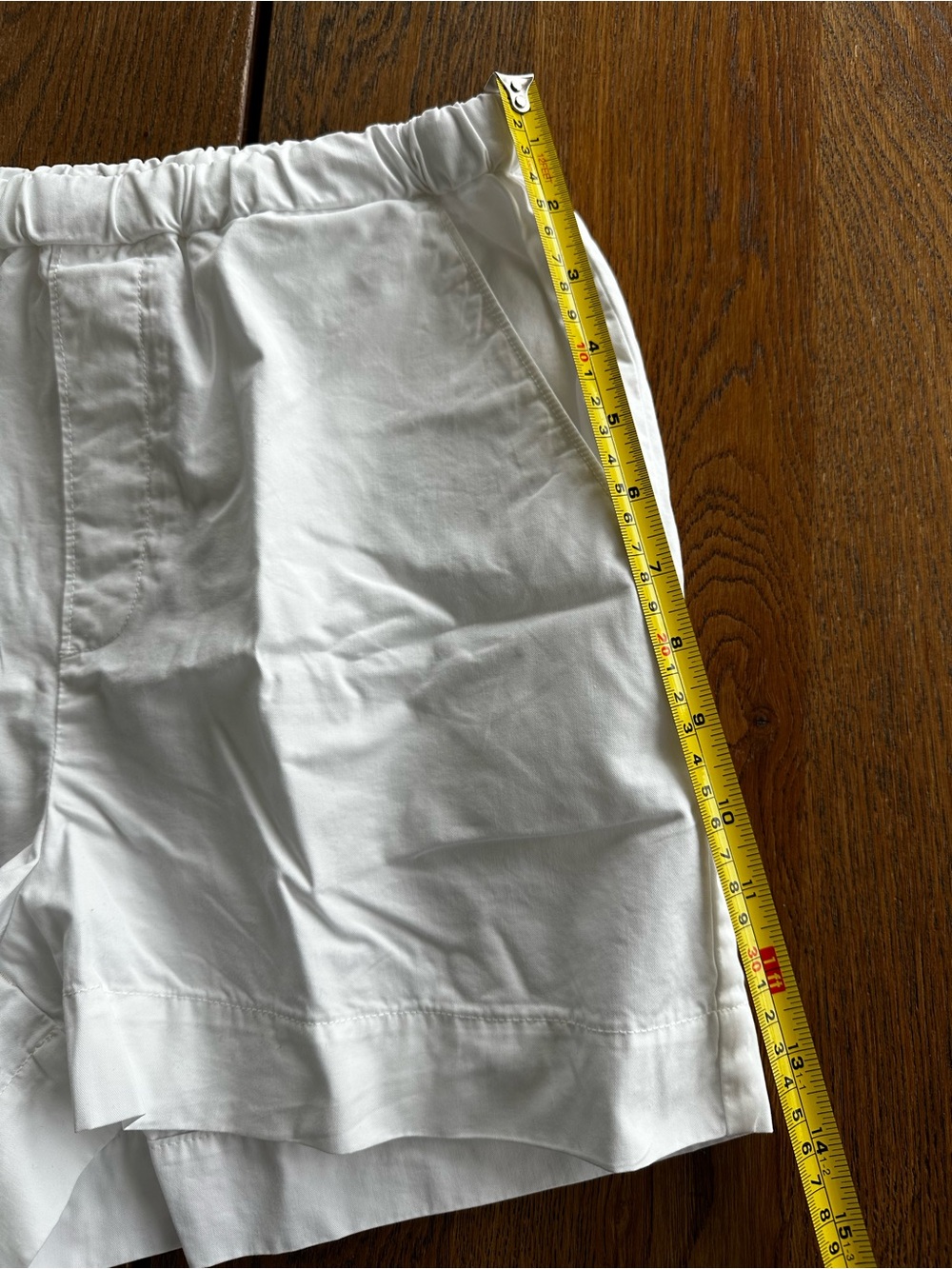 KOTN Women's Merire Pull On Shorts 100% Organic Cotton White | Size Small - Picture 10 of 12